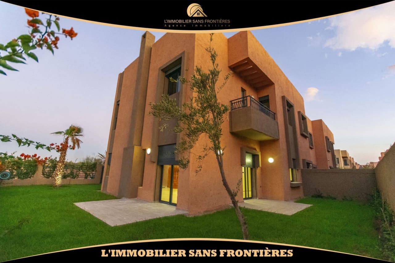 Villa vide à Targa, Jardin privé + Caméras de surveillance, Marrakech : à vendre