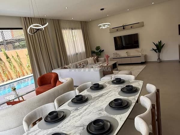 Magnifique villa à vendre meublée à Marrakech
