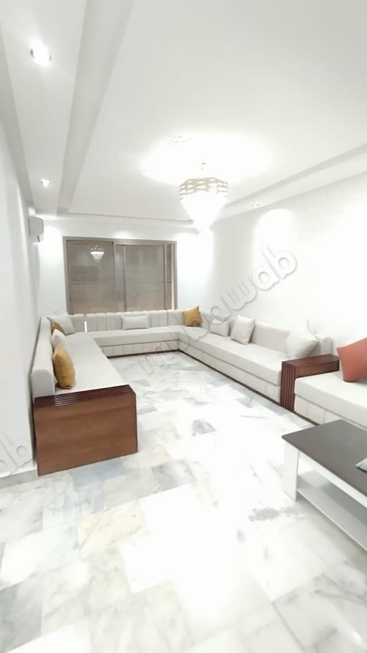 Appartement 3CH meublé à louer – Nouaceur
