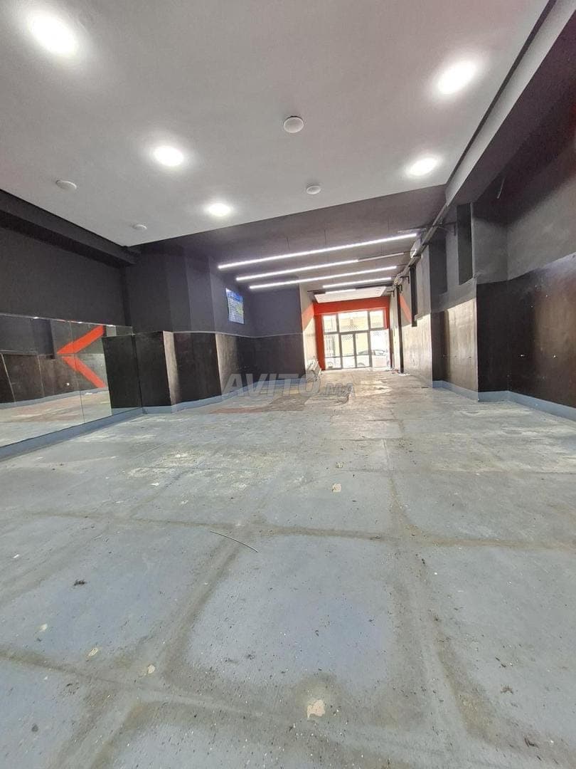 Local commercial 150 m2 Maarif à côté Bd Ghandi