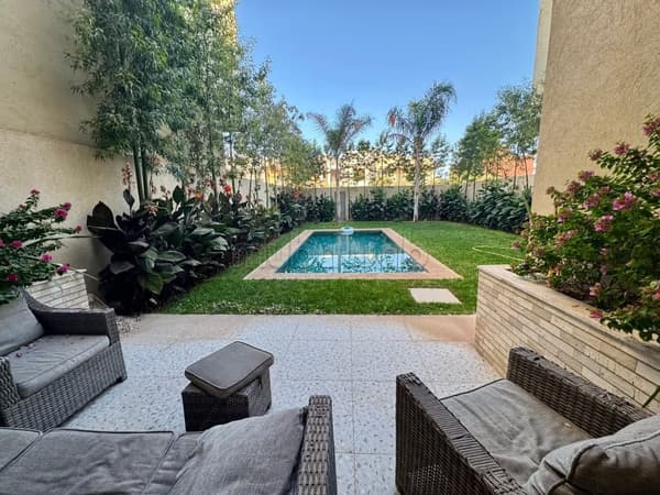 Villa contemporaine 3 chambres avec piscine
