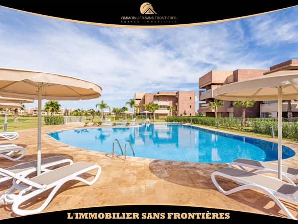 Appartement meublé de 95 m² à Prestigia – 3 chambres, terrasse, piscine collective et…