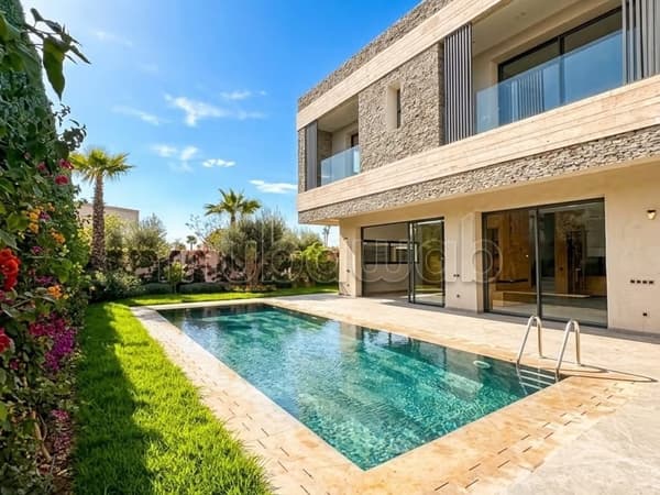 Villa 4 suites, piscine chauffée, hamman à AMELKIS