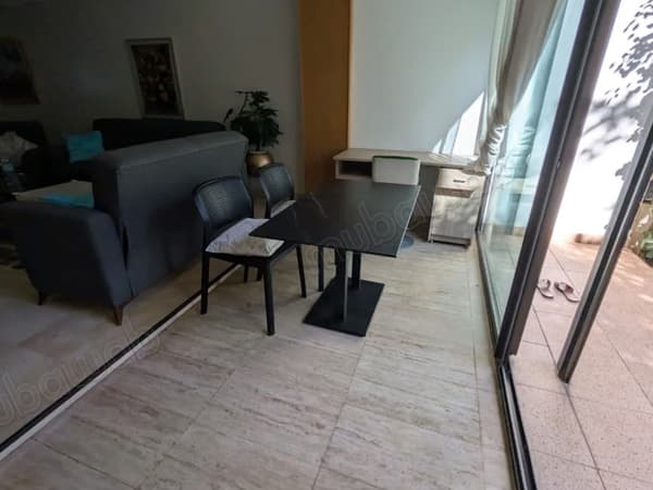 2-bedroom furnished ground floor apartment at CGI Bouskoura