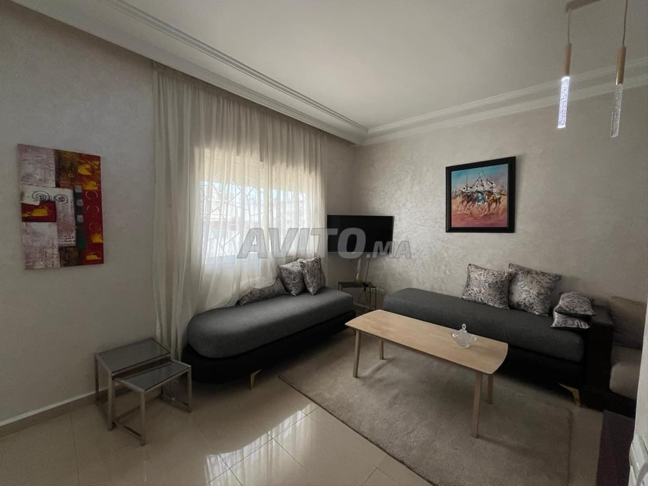 Mooie 2-slaapkamer, 2-badkamer appartement, 90m2 (Avenue Tantan)