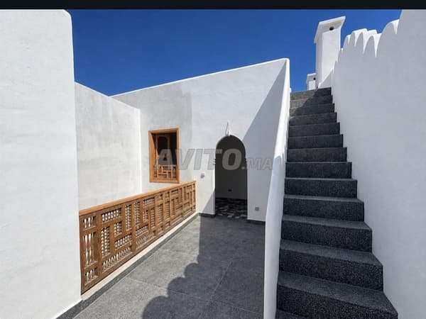 Maison de Ville Style Riad avec Vue Océan