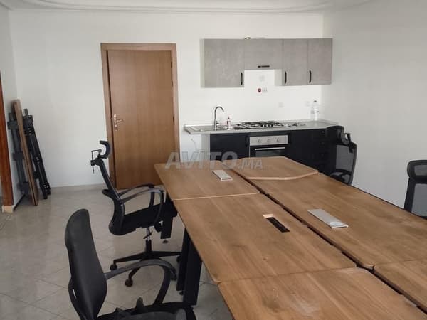 Bureau meublé au quartier 2mars 90m2