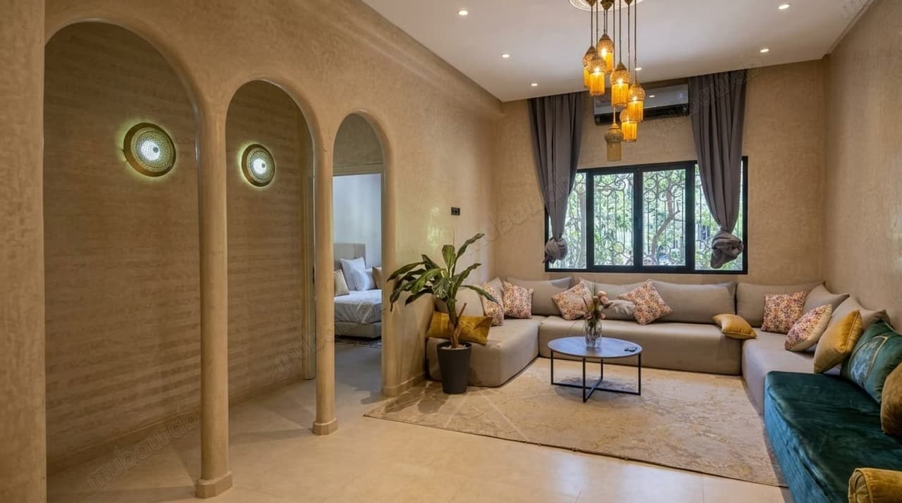 Appartement d'exception en location à Guéliz