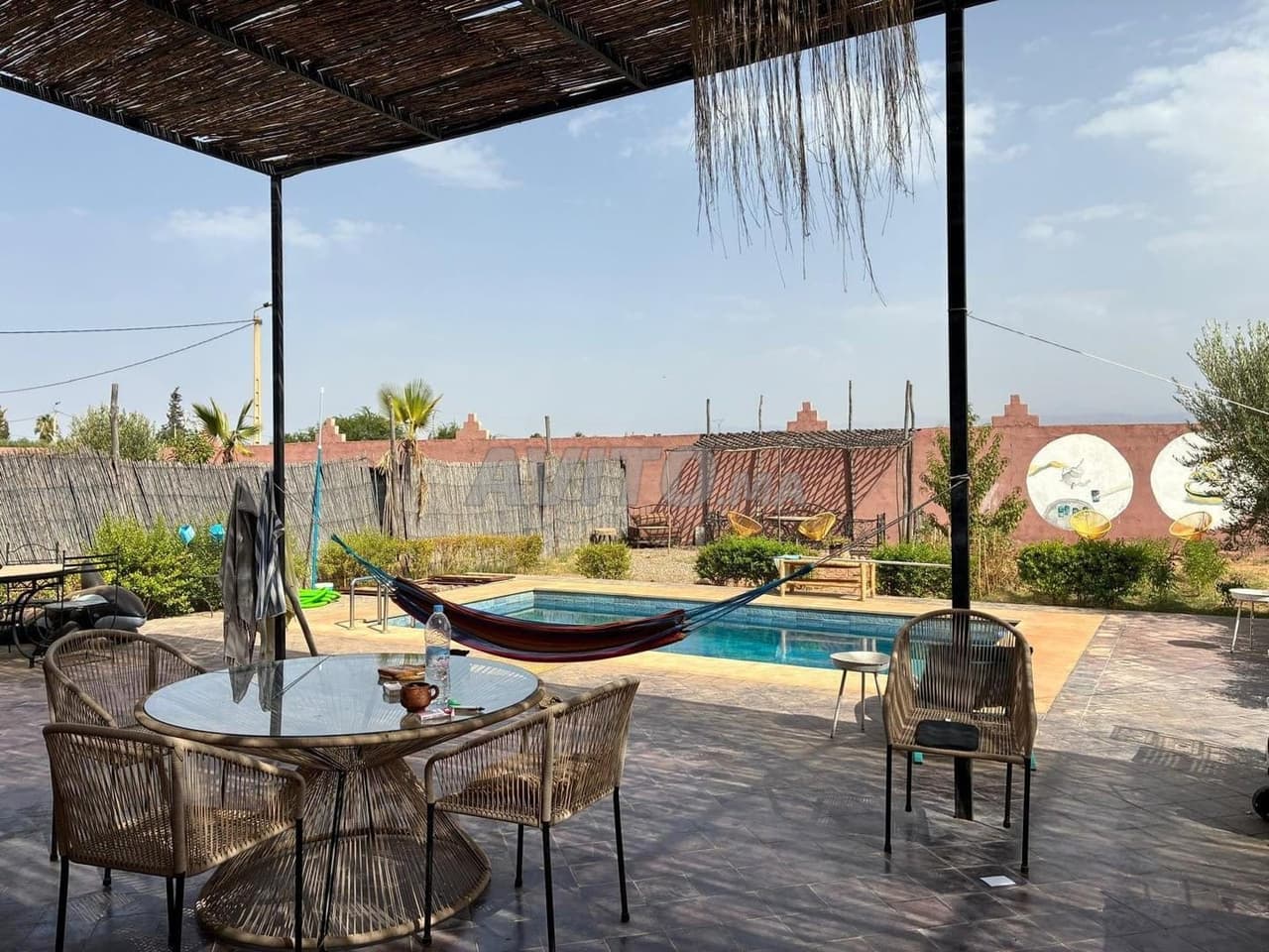 Maison meublée piscine privée - Route de Fès
