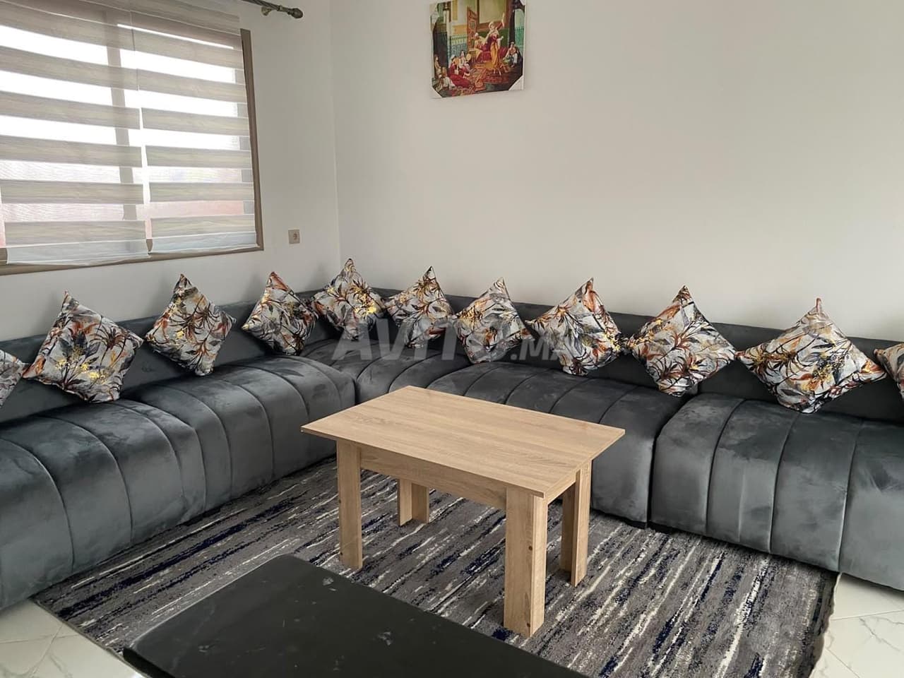 Gemeubileerd appartement te huur per maand in Ibn Guérir