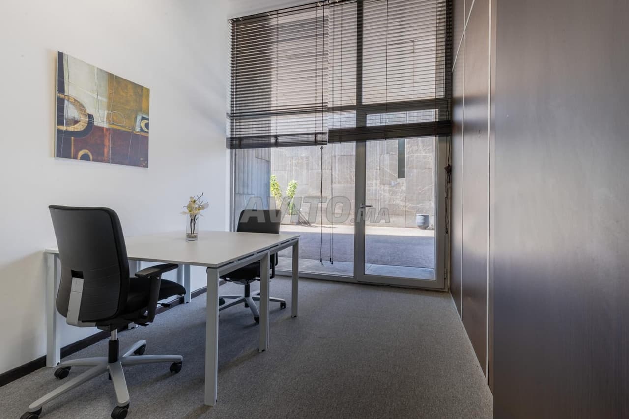 Privékantoor voor 2 personen in CASABLANCA