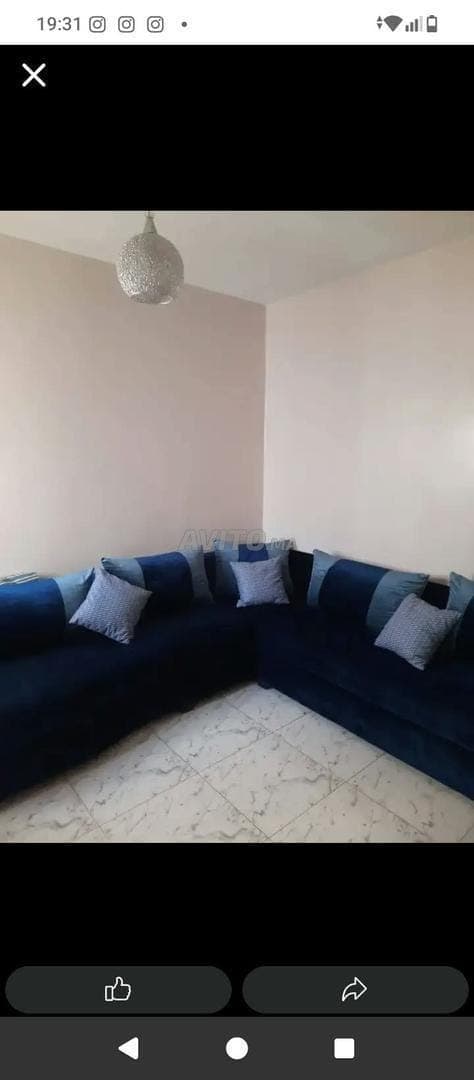 Appartement meublé à louer - Longue durée