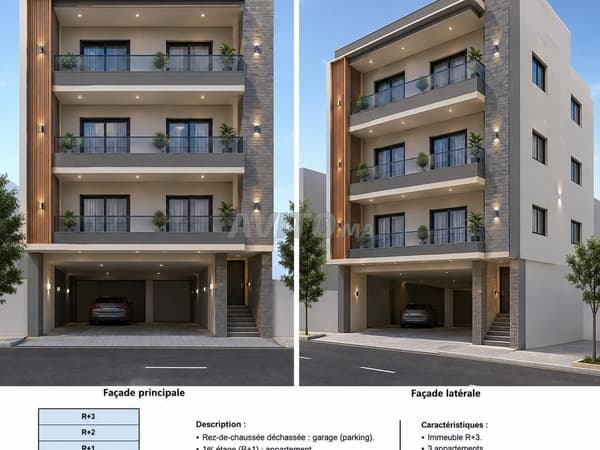 Maison opportunité Asilah 4 étages