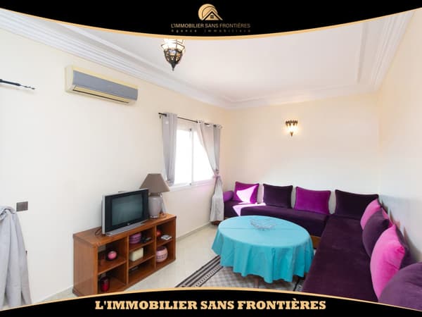 Apartamento amueblado en Massira, ascensor + parking subterráneo, Marrakech: en venta