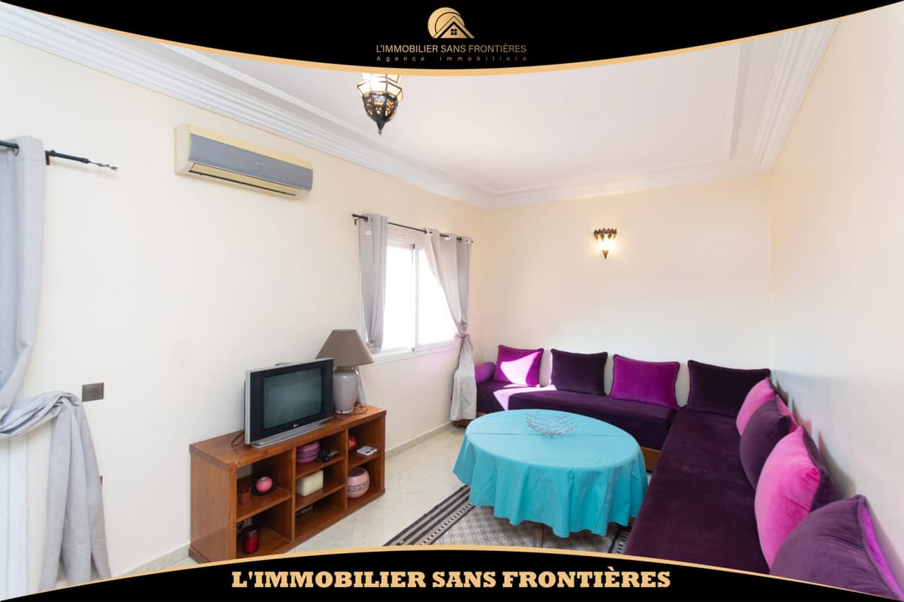 Apartamento amueblado en Massira, ascensor + parking subterráneo, Marrakech: en venta