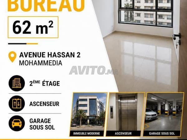 Office for rent – 62 m²