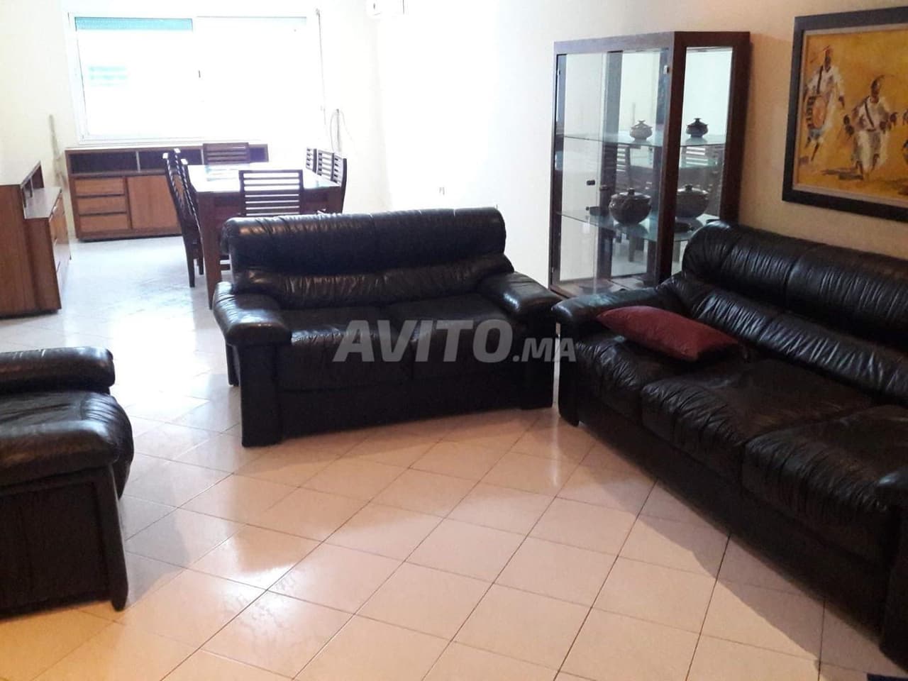 Gemeubileerd Appartement te Huur 120 m² in Rabat