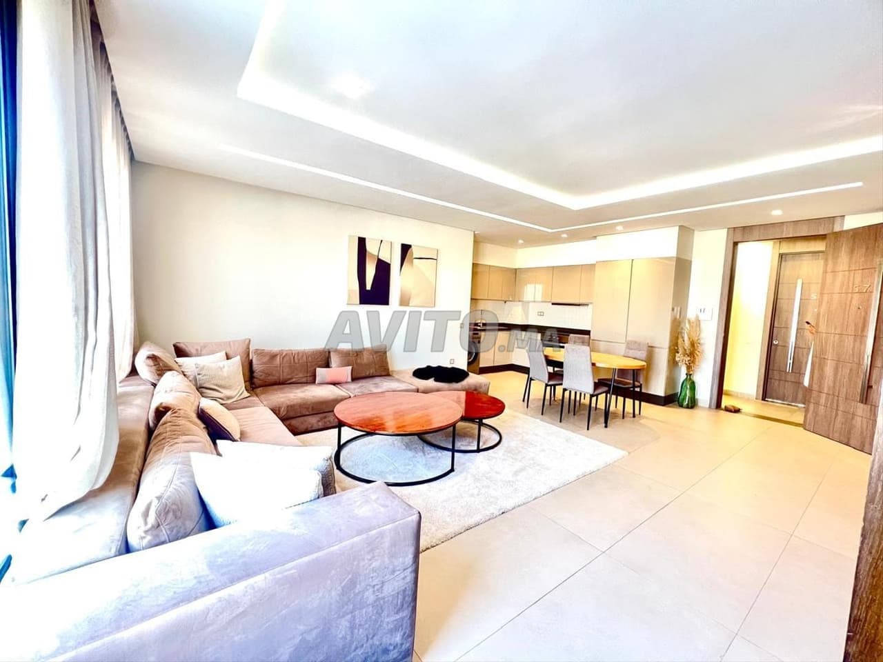 À louer appartement moderne -Belle vue-Oasis-2ch