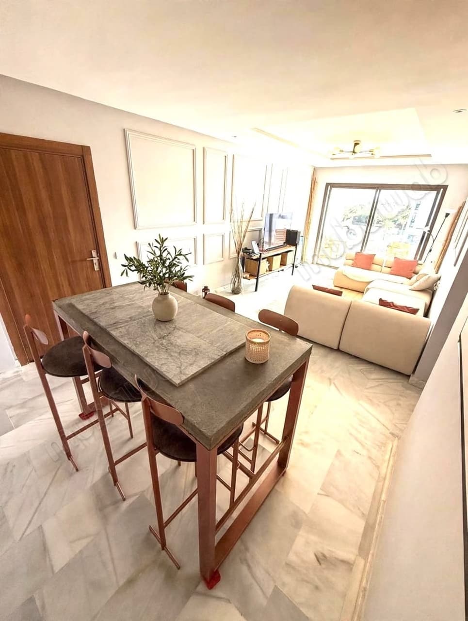 Gezellig gemeubileerd appartement