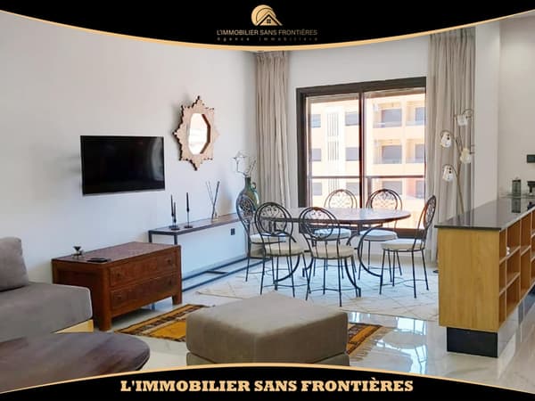 Apartamento en alquiler – Piscina comunitaria – Guéliz, Marrakech