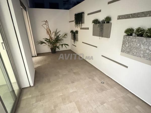 À louer splendide studio -vide avec terasse