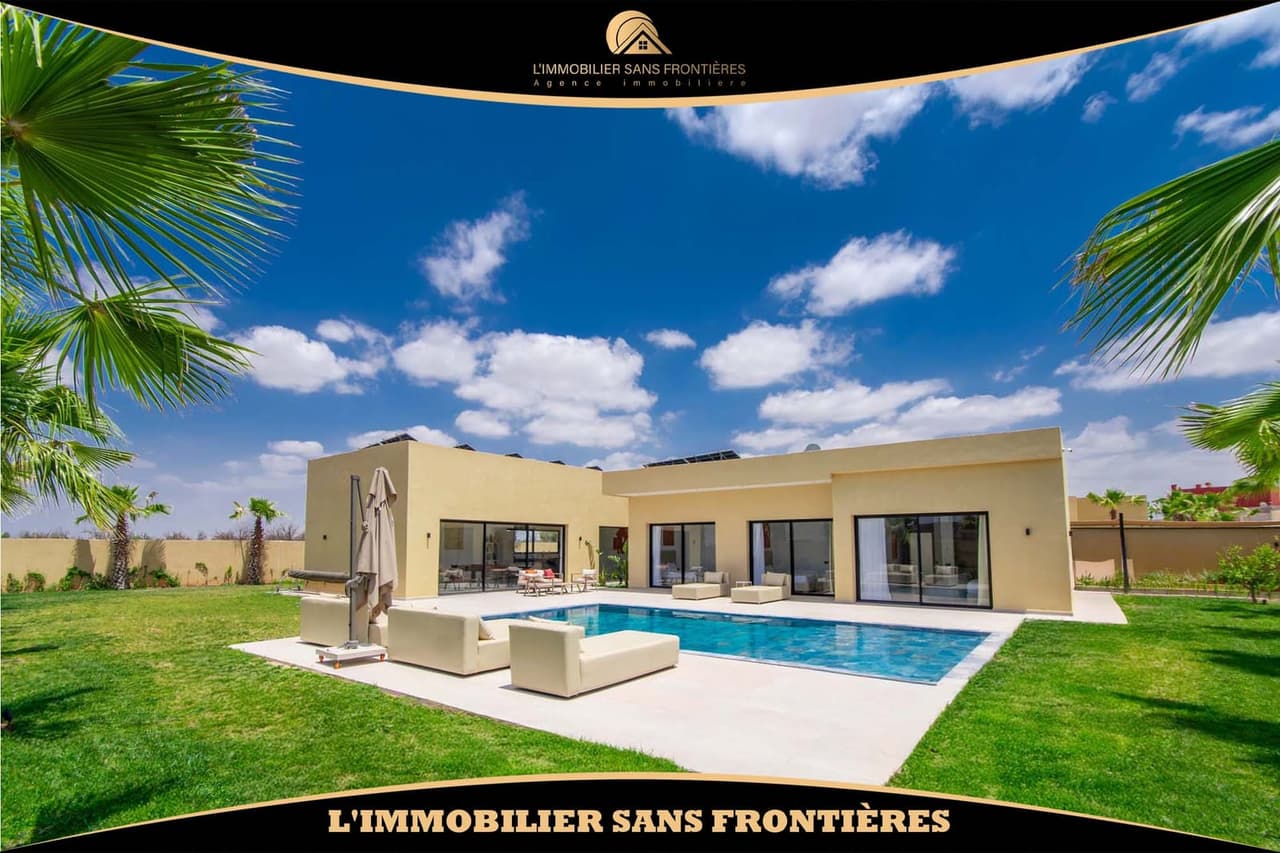 Möblierte Villa zu verkaufen an der Route d’Amizmiz km 17, 1 000 m², Marrakech
