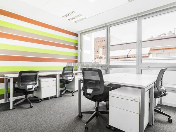 Location bureau 3 pers. à CASABLANCA, Abdelmoumen