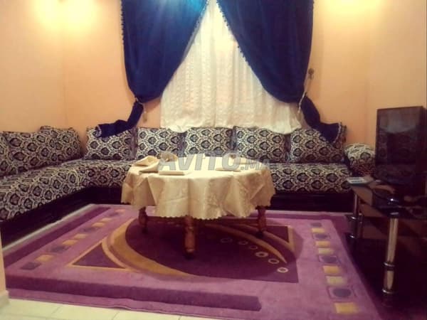 Apartamento amueblado de 60 m² en alquiler en Agadir