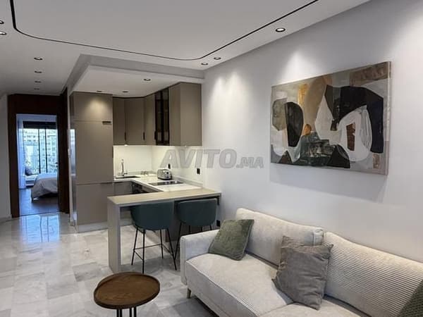 Studio traversant meublé à louer – Palmier