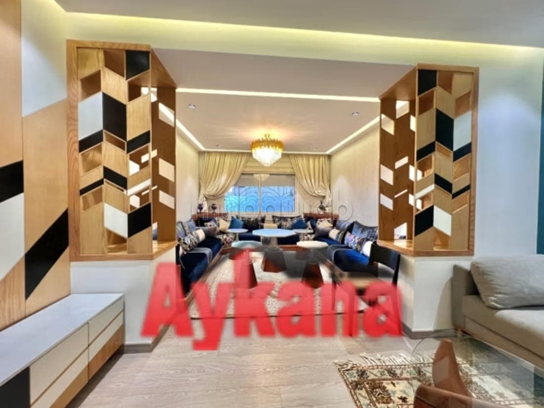 Verkoop gemeubileerd appartement exclusief in Rabat Hay Riad