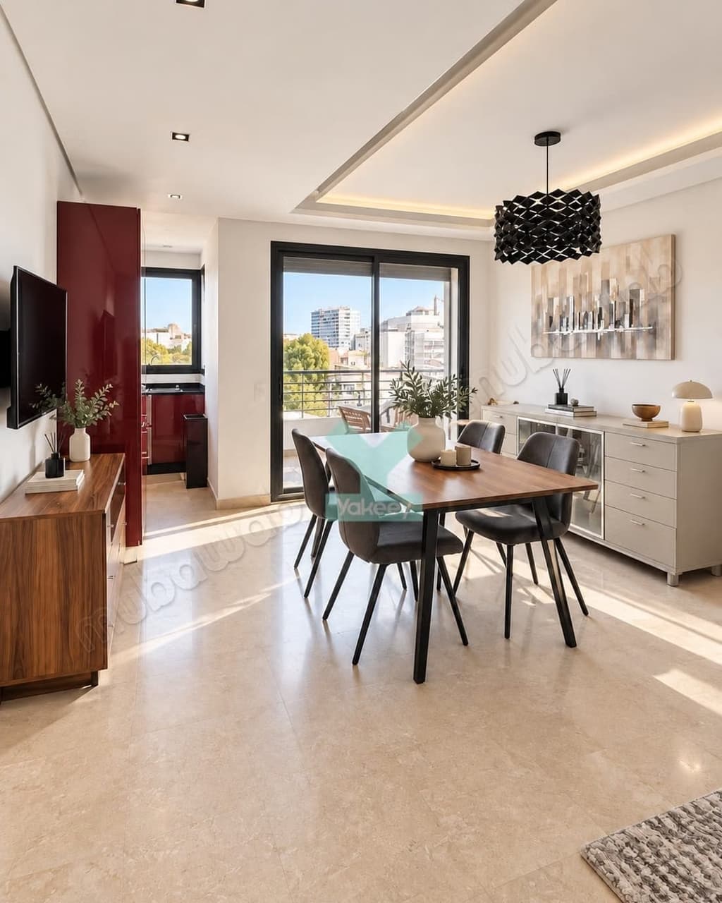 Mooi 2 slaapkamers met terras en panoramisch uitzicht