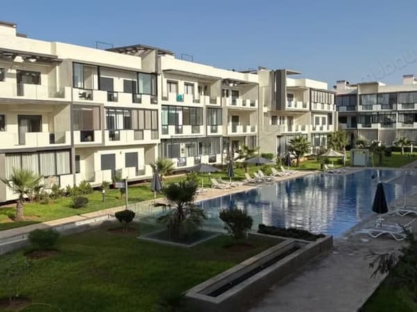 Mooi appartement te huur in Dar Bouazza. 2 mooie slaapkamers. Goed gemeubileerd