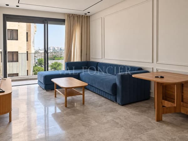 Location Studio meublé avec balcon Abdelmoumen, Casablanca
