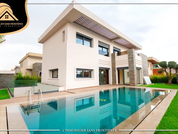 Villa à louer à Route d’Ourika, Marrakech — Piscine privée — 450 m²