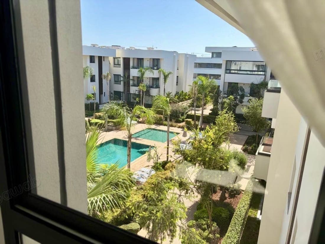 À louer – appartement 3 ch entièrement meublé, domaine d’anfa