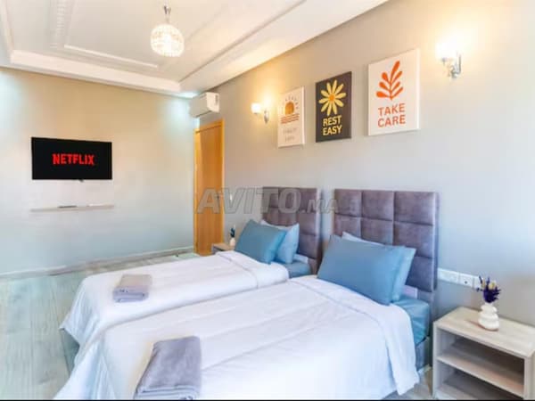 Villa 🏡 meublée 4 chambres Targa