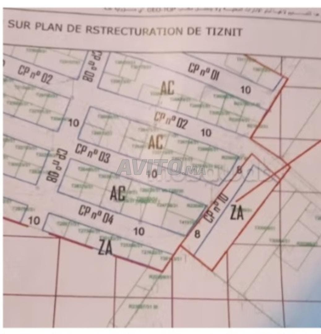 Titelgarandeerd perceel van 600 m² in Tiznit – Ideaal voor bouw