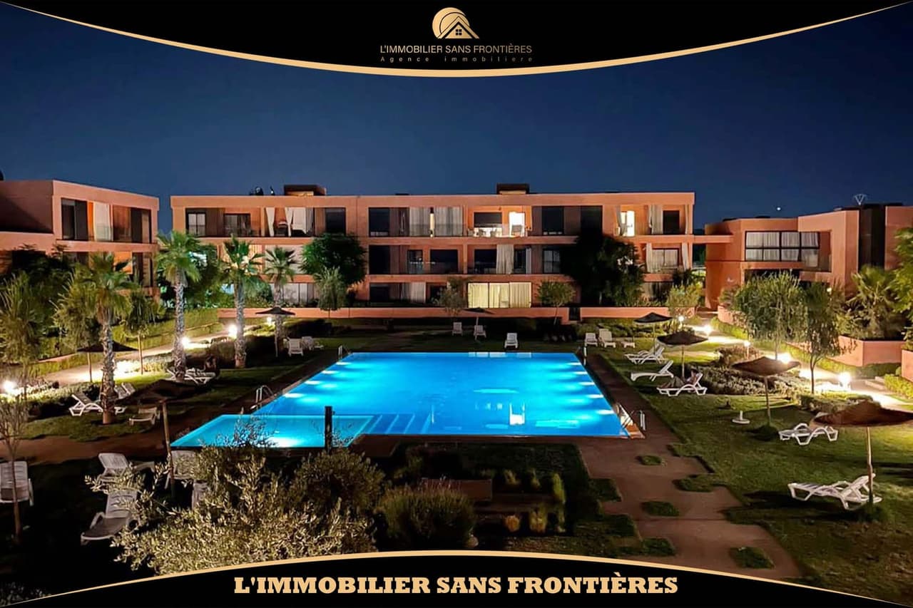 Apartamento amueblado de 78 m² en Golf Noria – 2 habitaciones, balcón, terraza, piscina y…