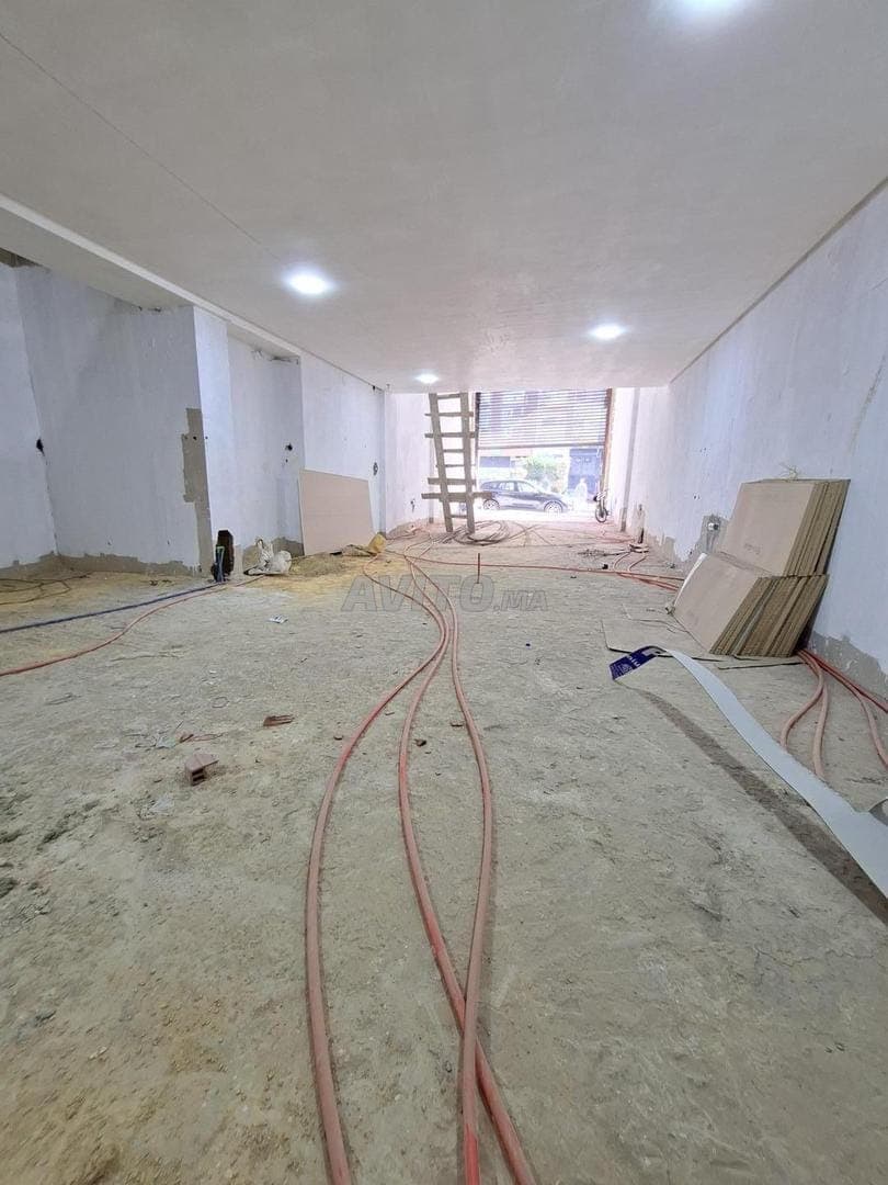 Magasin commercial 165 m2 Bd Yafa à coté Bd Alqods