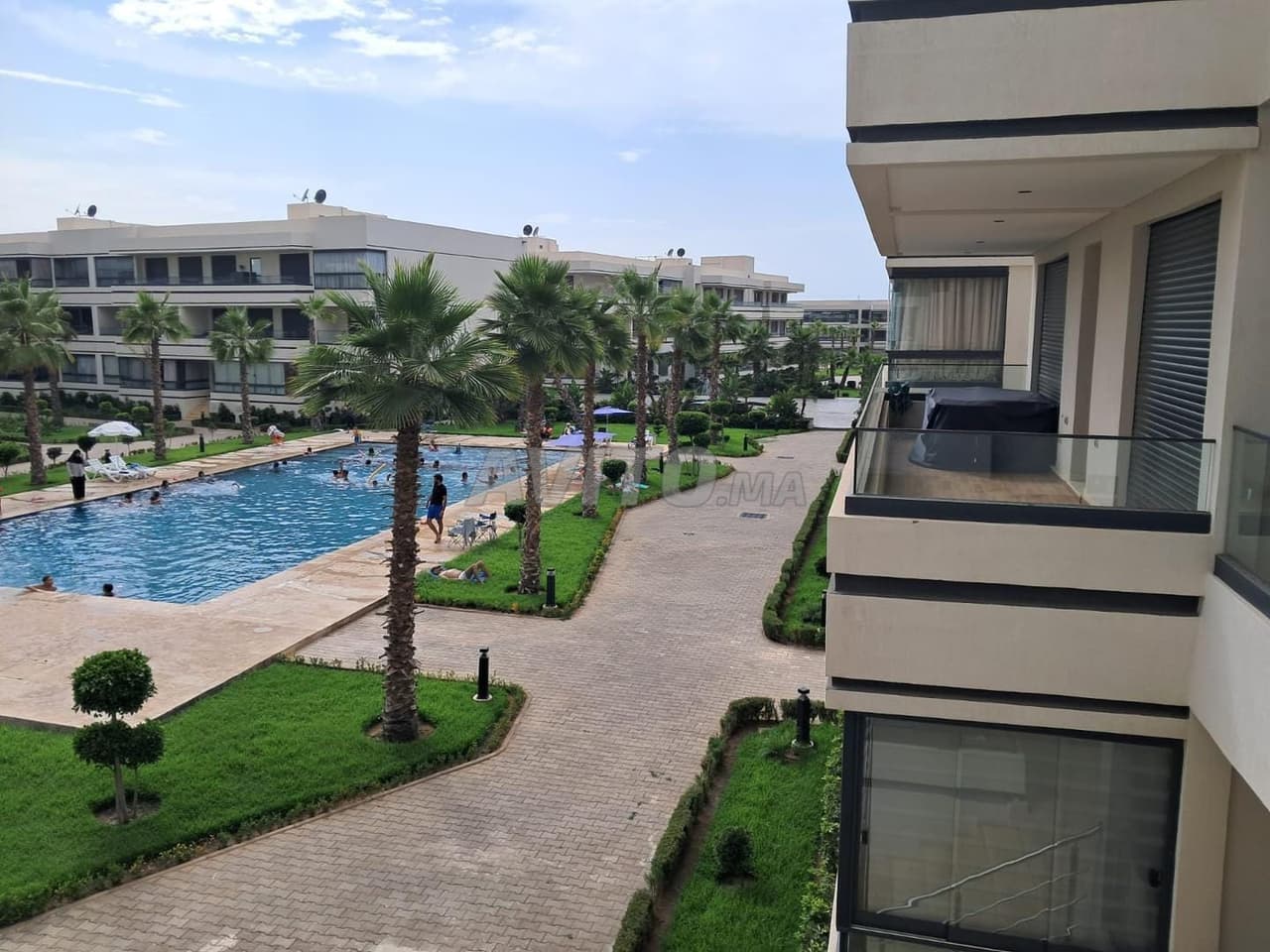 Appartement te huur 90 m2 in El Mansuria