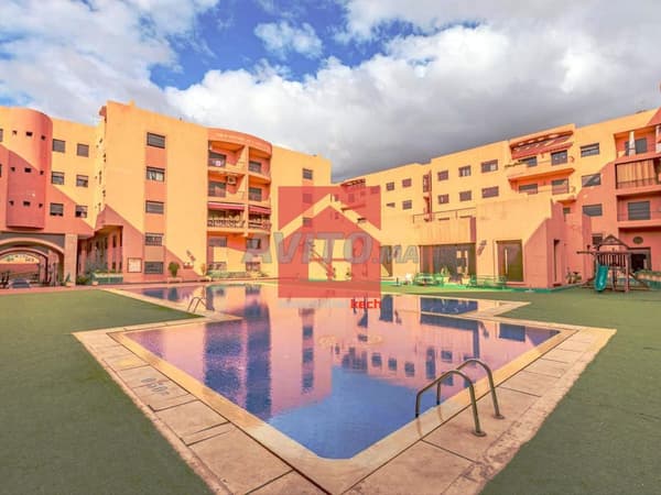 😍Appartement meublé avec terrasse et piscine