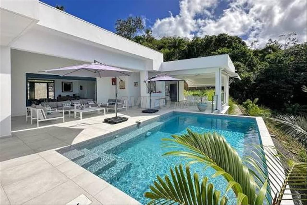 Villa de luxe avec ascenseur piscine mimouza