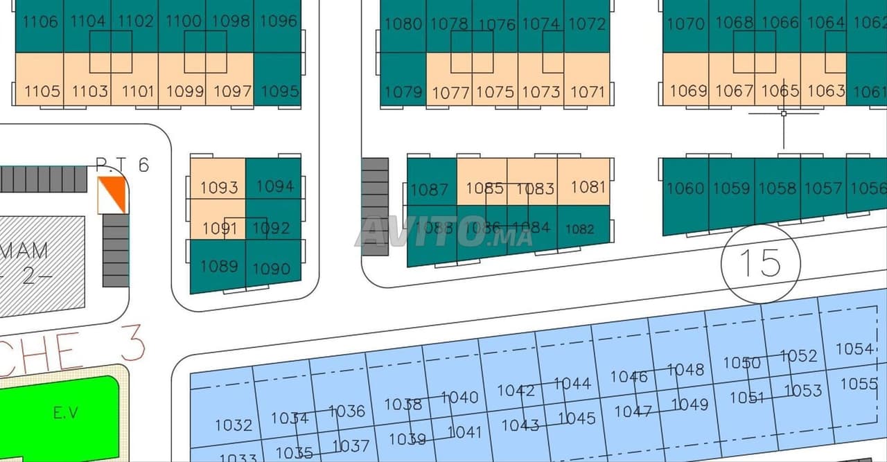 LOT A VENDRE 85m² commercial deux façades