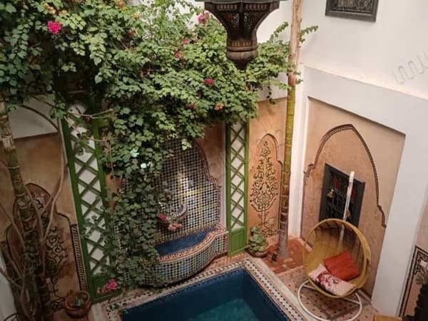 Charmantes Riad mit 3 Schlafzimmern, Becken
