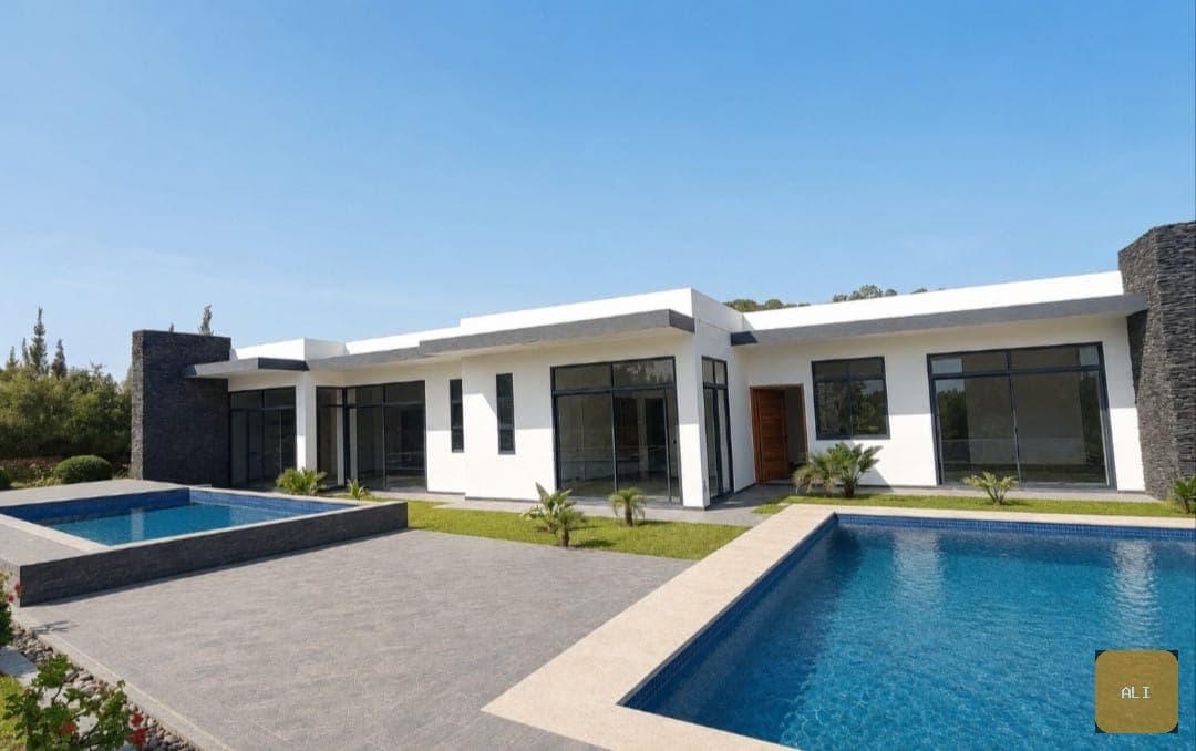 Nieuwe villa in een beveiligde residentie - Landelijk gebied zonder AVNA