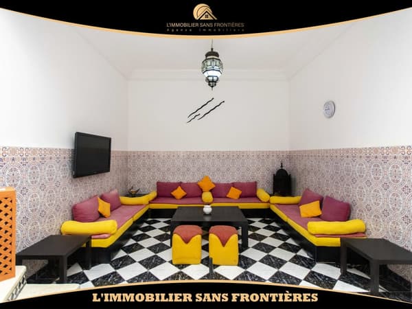Leeg triplex in Aïn Itti, gemeenschappelijk zwembad + 49 m², Marrakech : te koop