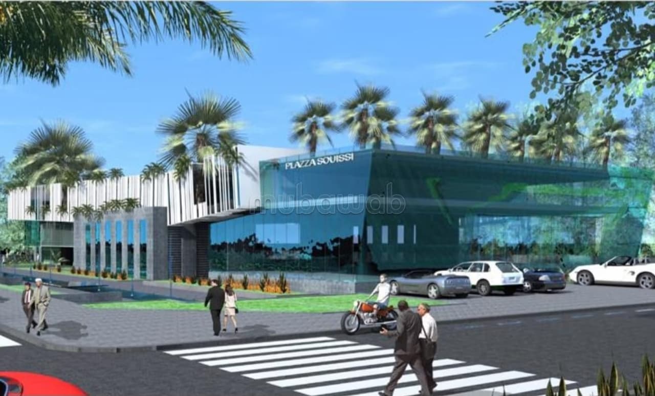 EXCLUSIVITÉ – Terrain Commercial 9 098 m², Souissi Rabat