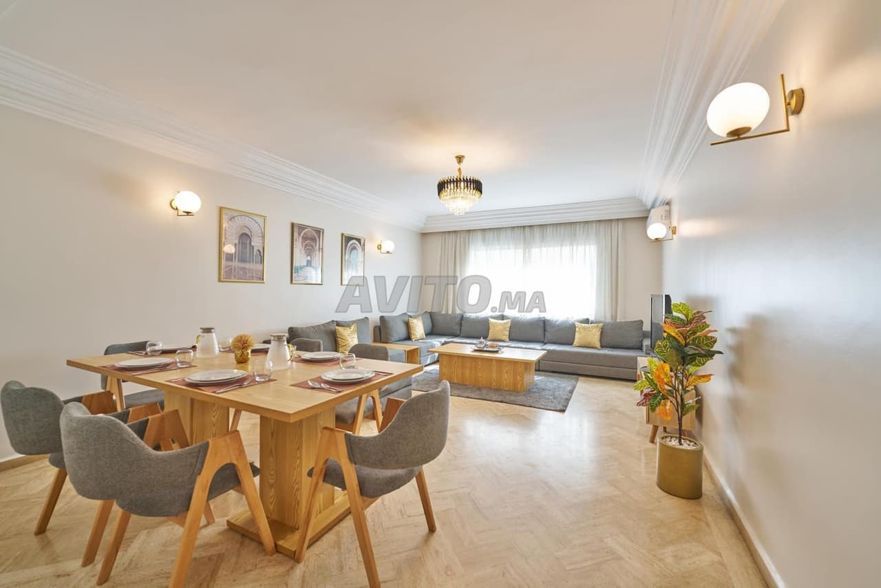 Appartement à louer 125 m² à 2 mars Hopitaux Casa