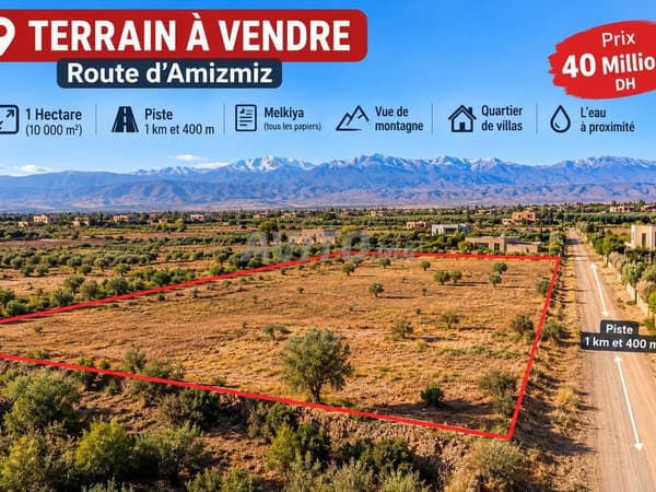 Grundstück zu verkaufen 10100m² Route Amizmiz