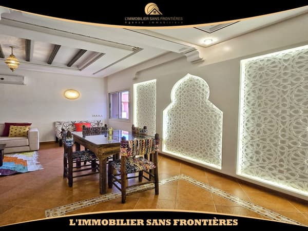 Appartement à louer – Piscine collective – Mabrouka, Marrakech